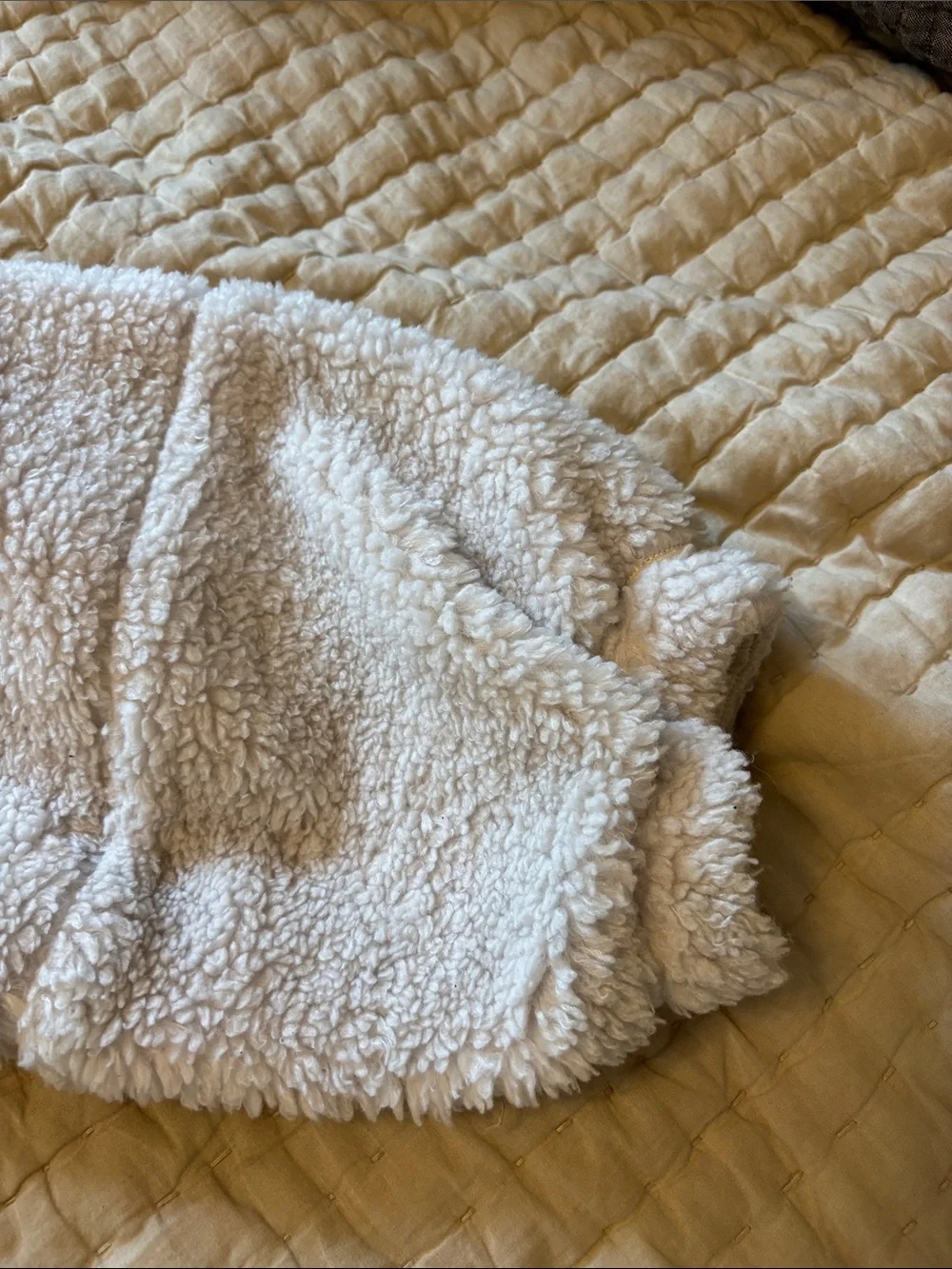 Lululemon Cozy Cream Sherpa Zip Jacket